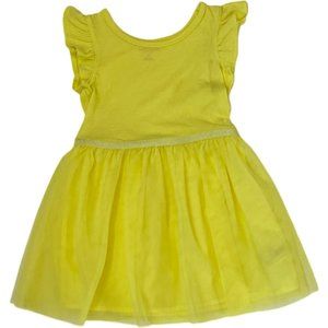 Toddlers Cat & Jack Yellow Summer dress  Size 4T
